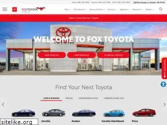 foxtoyotaclinton.com