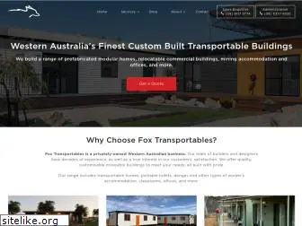 foxtransportables.com.au