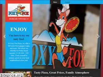 foxyfoxpizza.com