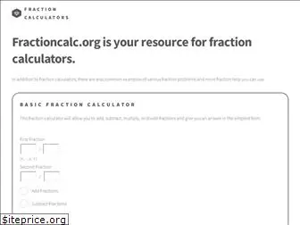 fractioncalc.org