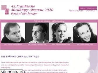 fraenkische-musiktage.de