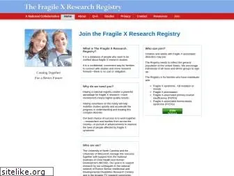 fragilexregistry.org