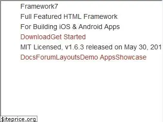 framework7.io