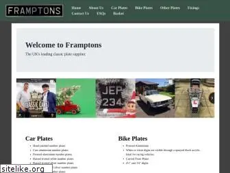 framptonsplates.com