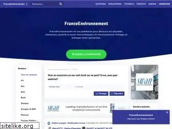 franceenvironnement.com