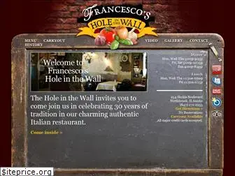 francescosholeinthewall.com