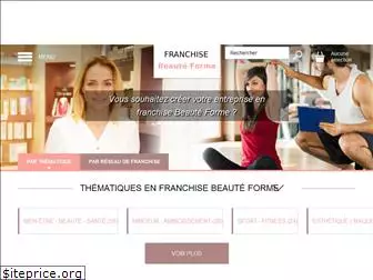 franchise-beaute-forme.fr