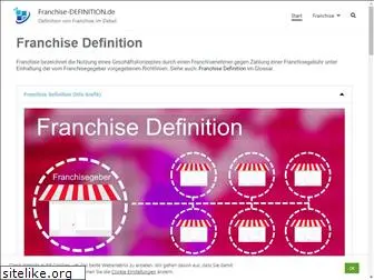 franchise-definition.de