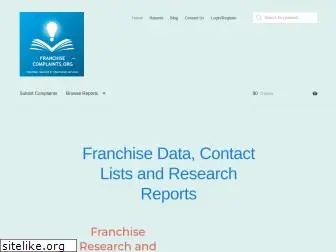 franchisecomplaints.org