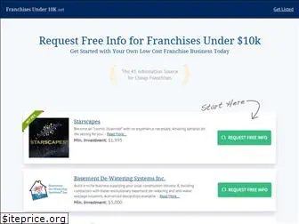 franchisesunder10k.net