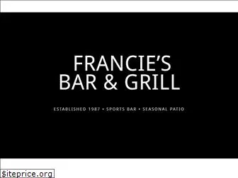 franciesbarandgrill.com