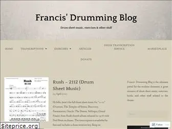 francisdrummingblog.com