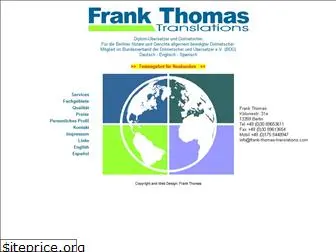 frank-thomas-translations.com