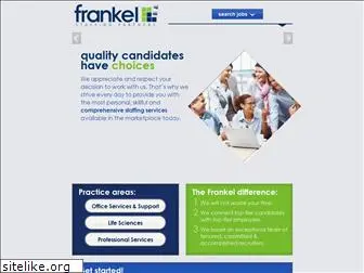 frankelstaffing.com