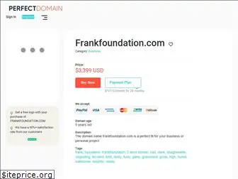 frankfoundation.com