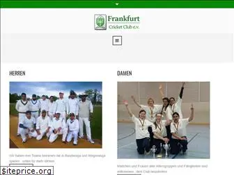 frankfurt-cricket.de