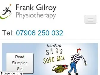 frankgilroyphysiotherapy.co.uk