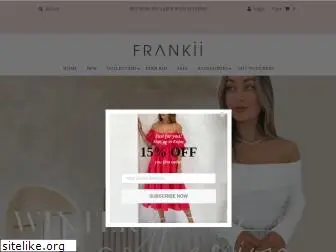 frankiiclothing.com