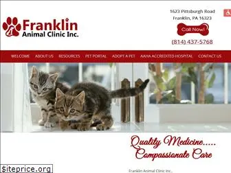 franklinanimalclinic.vet