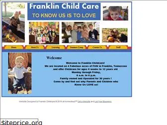 franklinchildcare.org