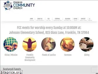 franklincommunitychurch.org