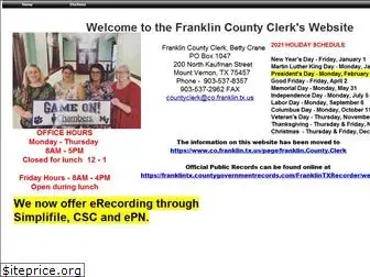 franklincountyclerk.net