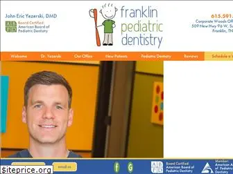 franklinpediatricdentistry.com