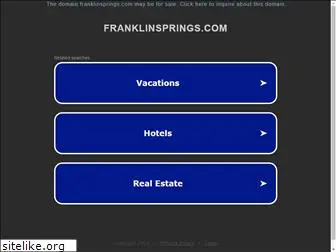 franklinsprings.com