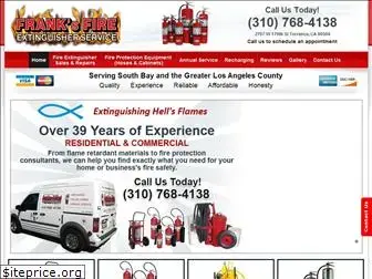 franksfireextinguisherservice.com