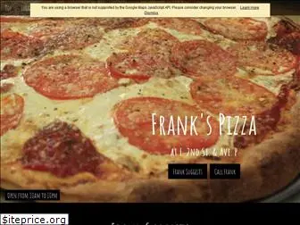 frankspizzadelivery.com