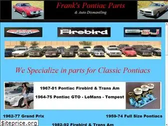 frankspontiacparts.com