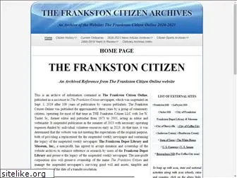 frankstoncitizen.com