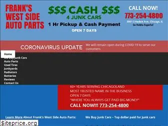 frankswestsideautoparts.com