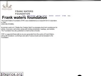 frankwatersfoundation.org
