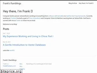 frankzliu.com