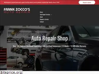 frankzoccosautorepair.com