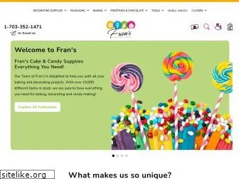 franscakeandcandy.com