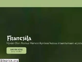 frantsilanhyvanolonkeskus.fi