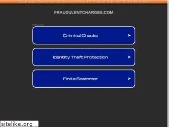 fraudulentcharges.com
