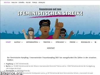 frauenstreik.org