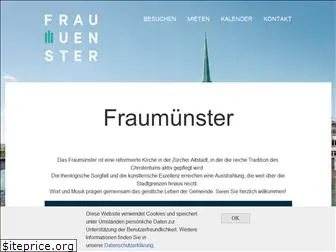 fraumuenster.ch