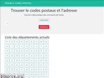 frcodepostal.com