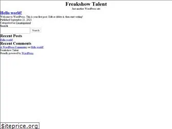 freakshowtalent.com