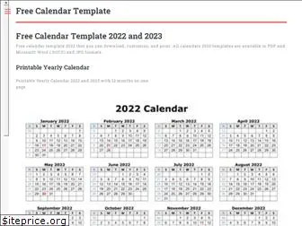 free-calendar-template.com