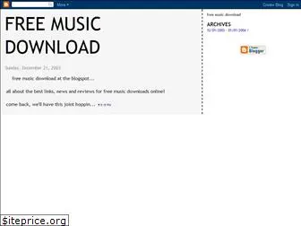 free-music-download.blogspot.com