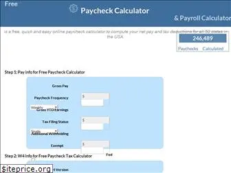 free-paycheck-calculator.com