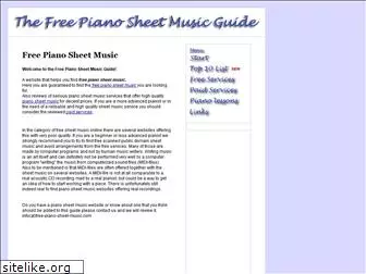 free-piano-sheet-music.com