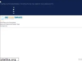 free-resume-templates.net