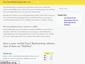 free-social-bookmarking-sites-list.com