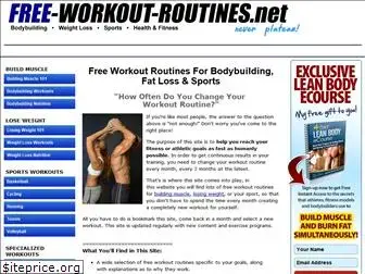 free-workout-routines.net